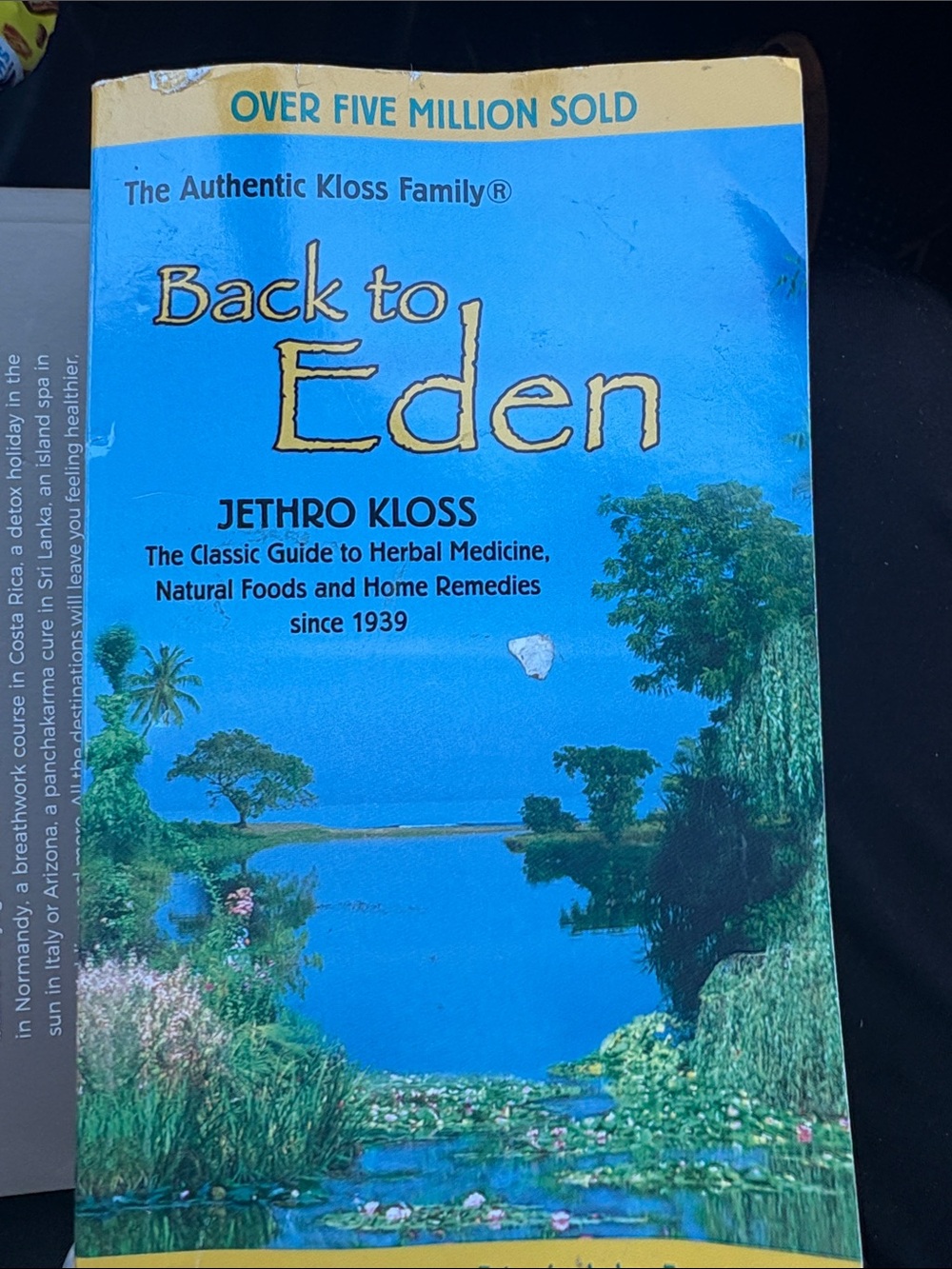 Back to Eden by Jethro Kloss - Blue Herbal Medicine Guide